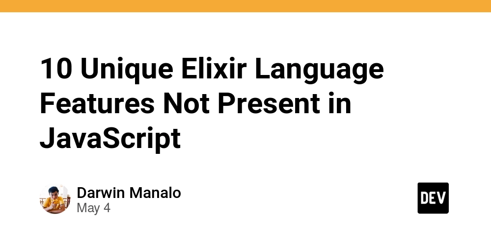 🔗 10 unique Elixir language features not present in JavaScript | 🐥 ...